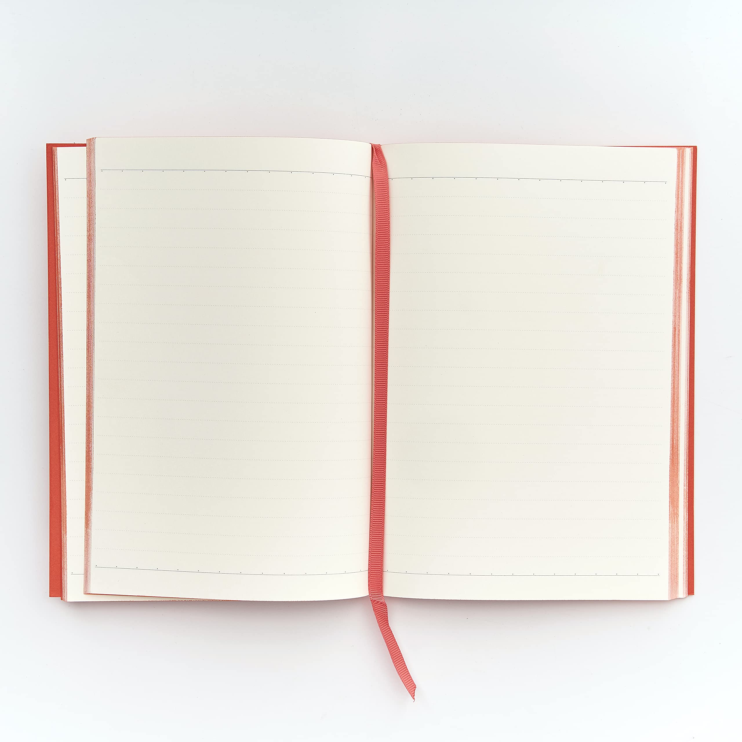 Colourblock A5 Notebook Vivid Coral