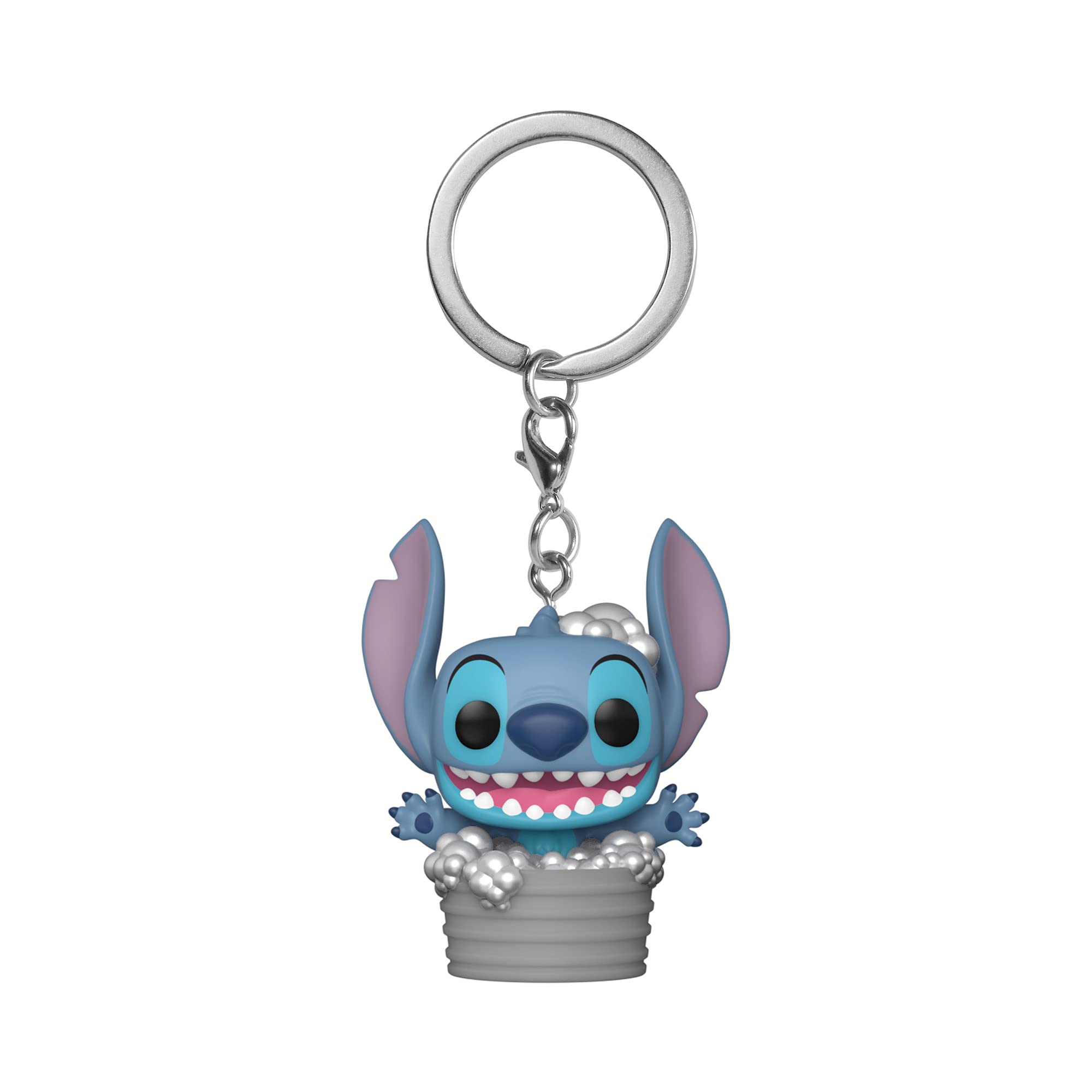 Funko POP! Keychain: Disney - Stitch - Olympia - Lilo and Stitch Novelty Keyring - Collectable Mini Figure - Stocking Filler - Gift Idea - Official Merchandise - Movies Fans - Backpack Decor