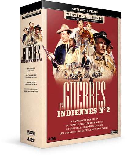 Les guerres indiennes n° 2 - coffret 4 films