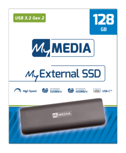 Unbekannt USB-C SSD MYMEDIA, USB 3.2, 128 GB