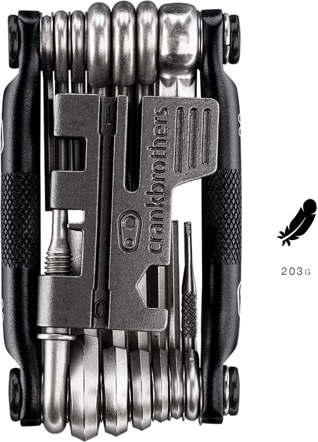 Crankbrothers 20 Multi Tool, Matt Black Matte Black