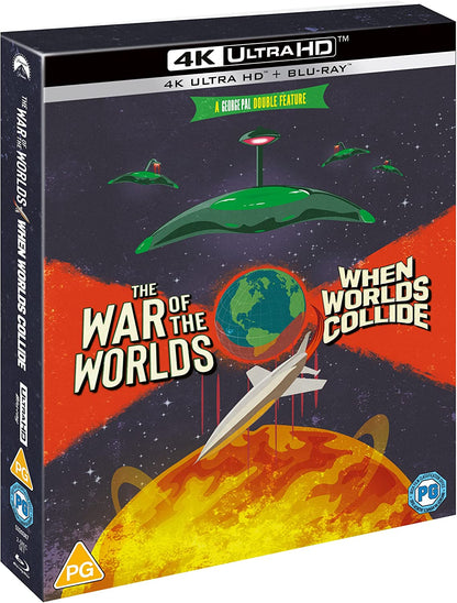 The War of the Worlds (1953) 4K UHD + When Worlds Collide BD