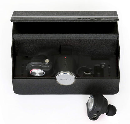 Nilox 10NXAU15ST001 Drops Bluetooth 4.0 Headsets With Built-In Microphone - Black