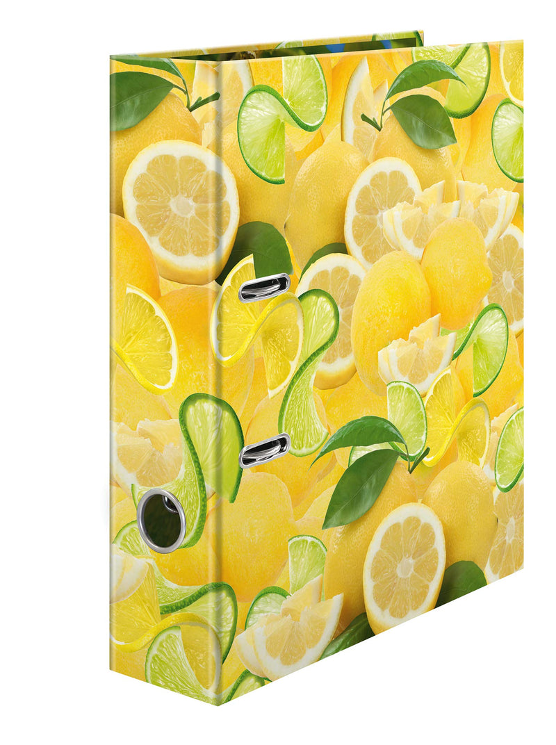 HERMA Fruit Cocktail Motivordner Zitrone 7,0 cm DI