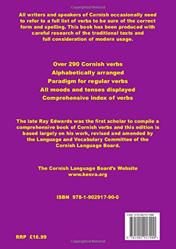 Cornish Verbs