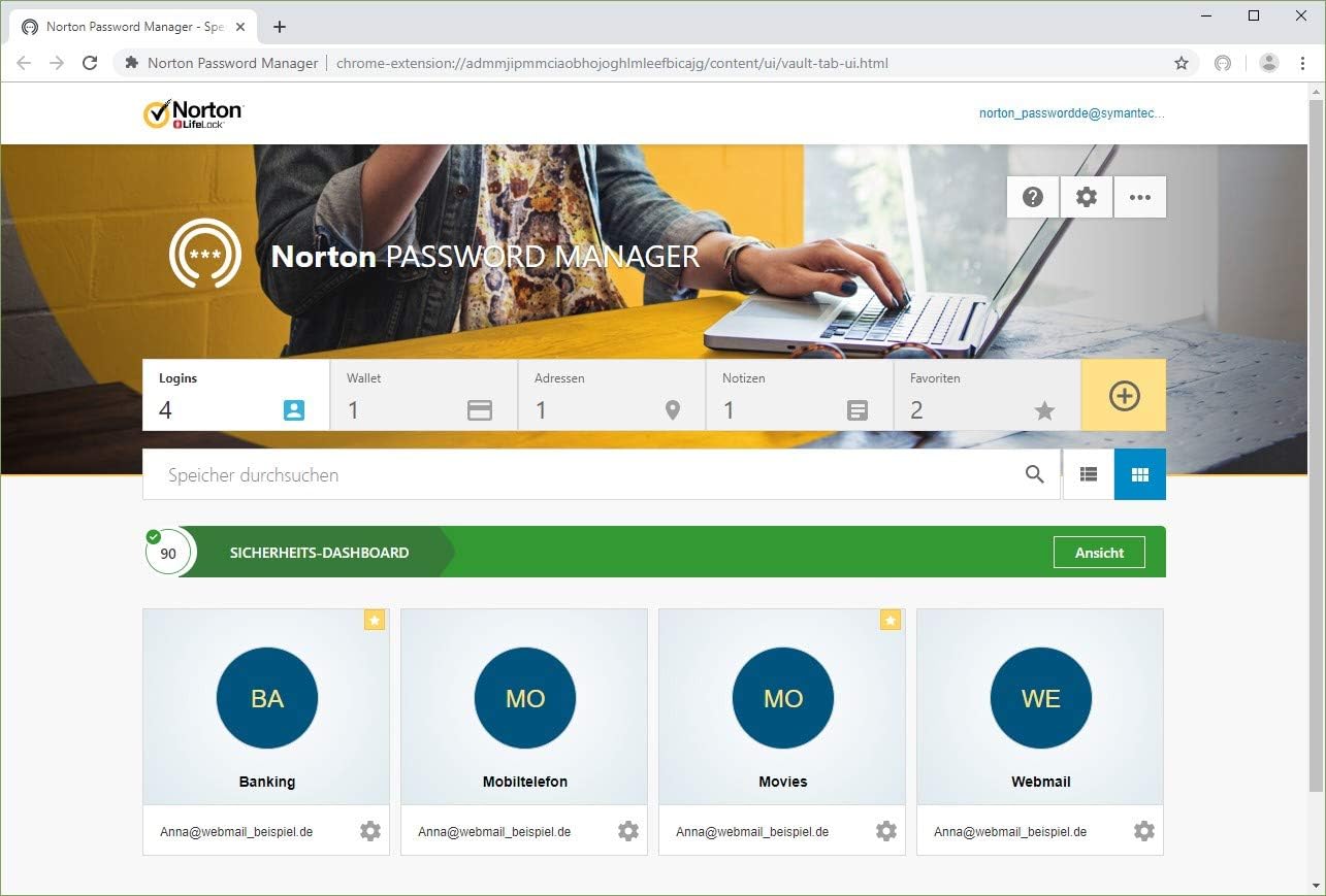 Norton 360 Deluxe - Generic (5 Gerate | 1 Jahr)