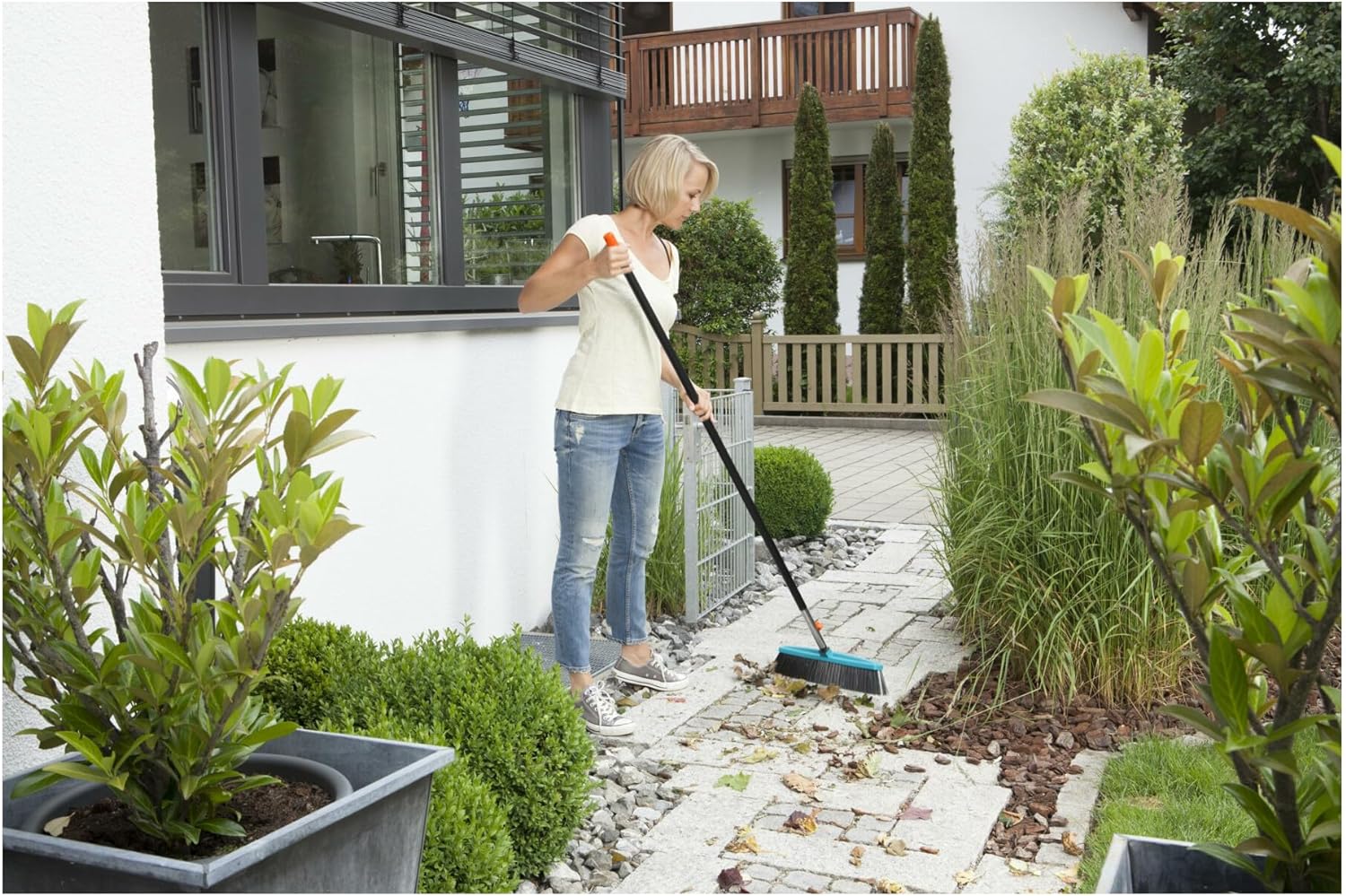 GARDENA Metall Besenstiel combisystem