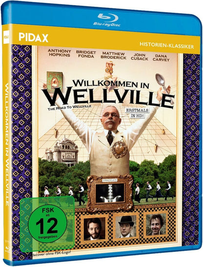 Willkommen in Wellville (The Road to Wellville) - Weltweit erstmals in HD / Starbesetzte Kult-Verfilmung des Romans von T. C. Boyle (Pidax Historien-Klassiker)