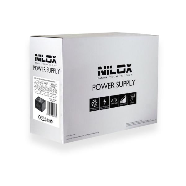 Nilox PSNI-6001BK power supply unit 600 W 20+4 pin ATX Black