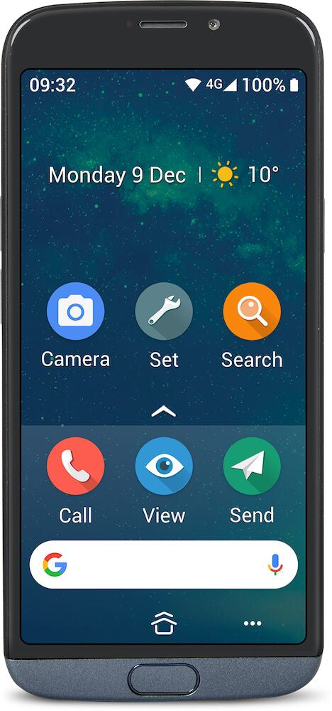 doro 8050 Smartphone grau 16 GB