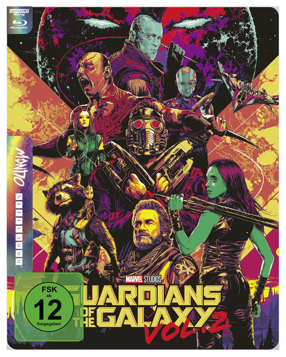 Guardians of the Galaxy 2 (4K Ultra-HD) (+ Blu-ray 2D) - 4K Mondo Edition - Steelbook