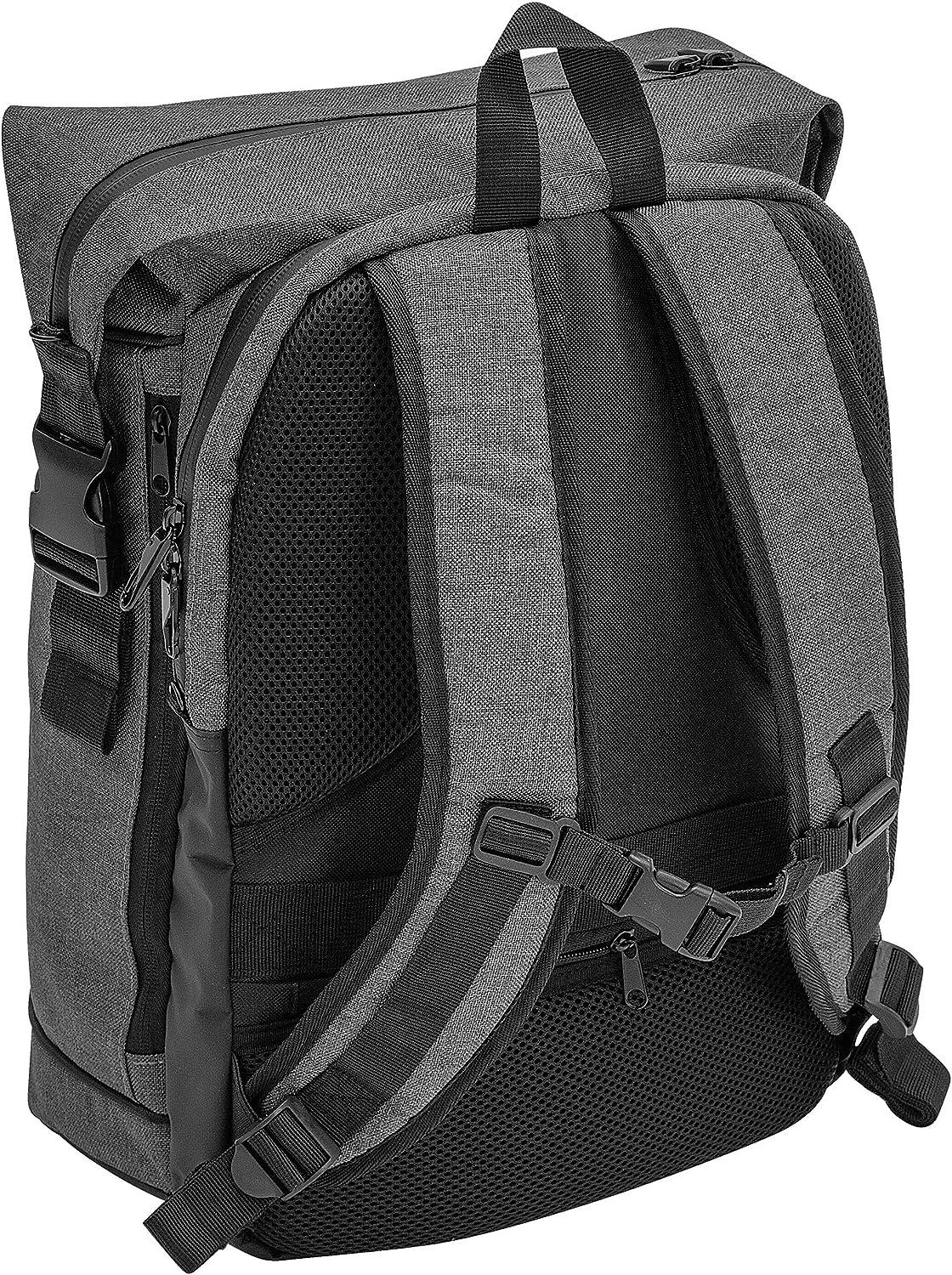 WEDO Laptop-Rucksack Courier Kunstfaser grau