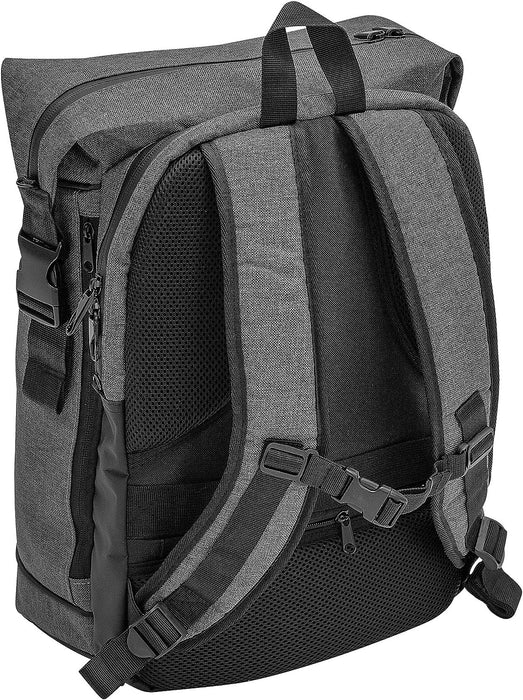 WEDO Laptop-Rucksack Courier Kunstfaser grau