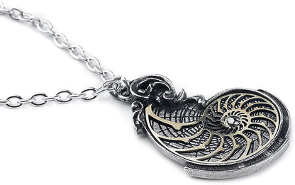Alchemy: Fibonacci`S Golden Spiral (Collana Con Ciondolo)
