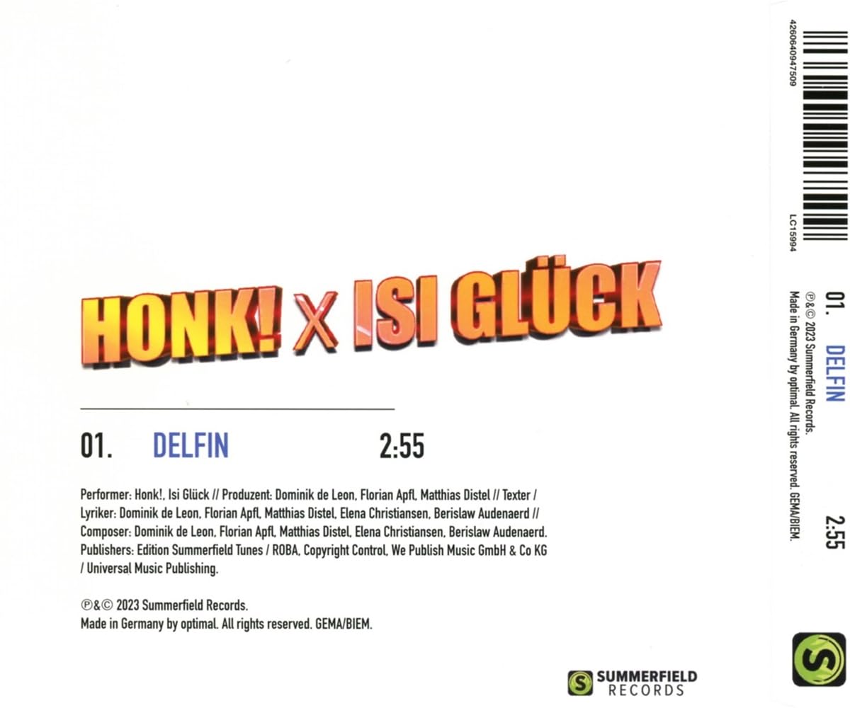 Delfin (CD + T-Shirt in XL)