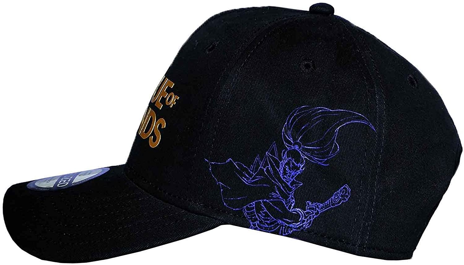 Difuzed Men's Gorra Yasuo League of Legends, Black, One Size