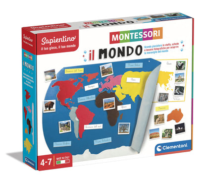 Clementoni: Sapientino Montessori - Il Mondo