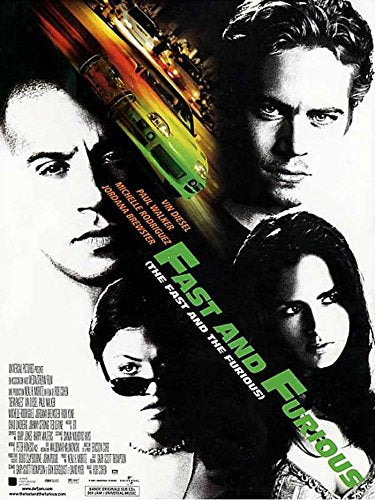 SAME - Fast and furious 1  (1 DVD)