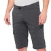 100% Ridecamp Shorts 2022 Charcoal 36"