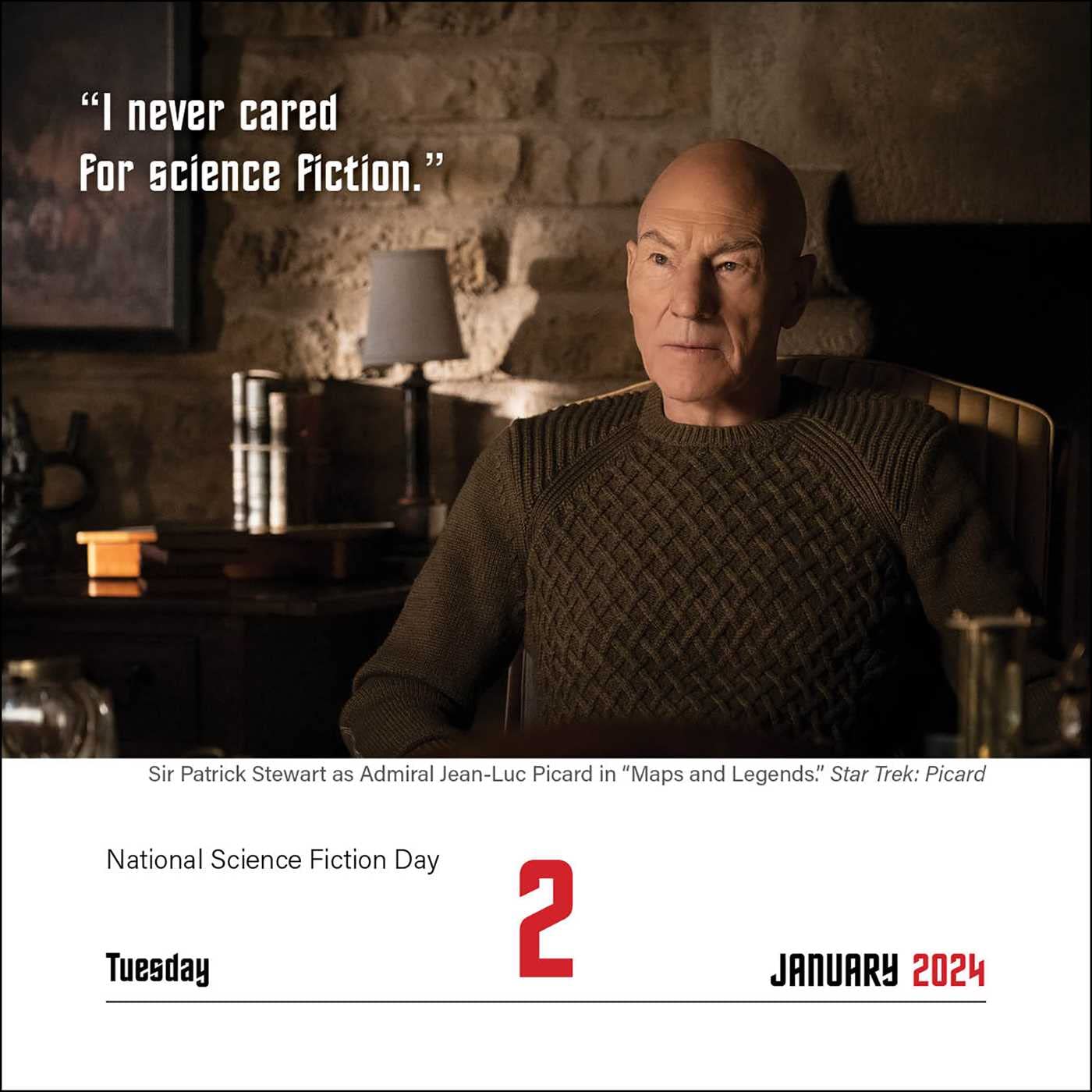 Star Trek Daily 2024 Day-To-Day Calendar