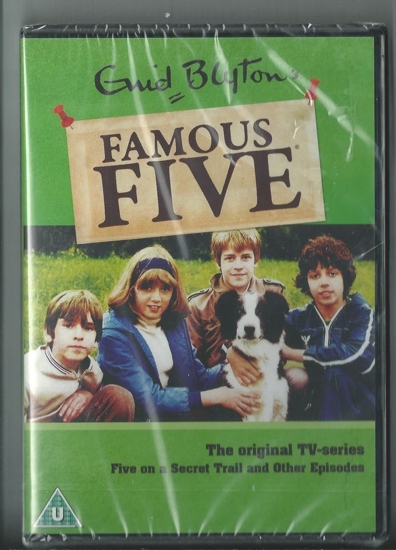 ENID BLYTON'S FAMOUS FIVE-FIVE ON A SECRET TRAIL & OTHER EPISODES DVD.