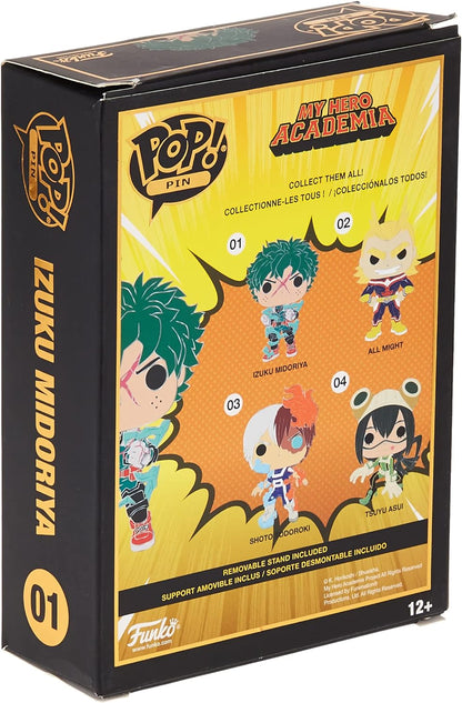 Funko Pop Pin My Hero Academia: Deku, Action Figure Mhapp0001, Multi Color, Fp-Mhapp0001