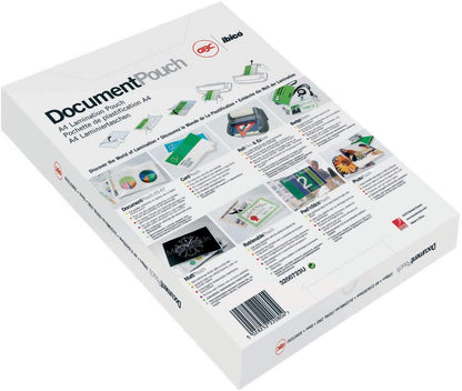 Acco - GBC Laminating Pouch A4 2x80 Micron Gloss (Pack 100) IB585036