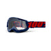 100% Strata 2 Goggle Masego / Clear Lens