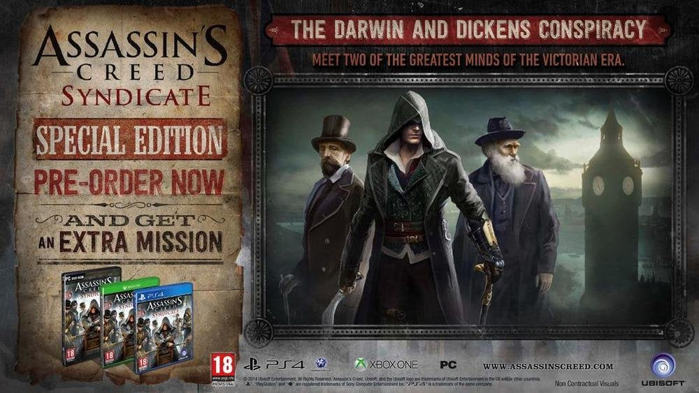 Assassin's Creed Syndicate Special Edition : PC DVD ROM , ML