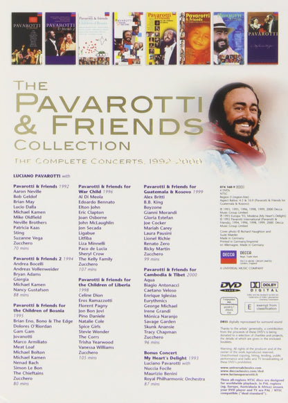 The Pavarotti & Friends Collection: The Complete Concerts 1992-2000