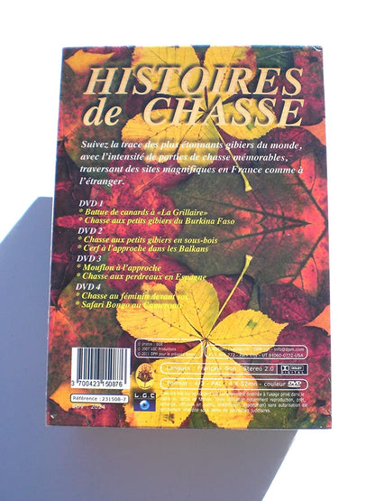 HISTOIRES DE CHASSE - BATTUE DE CANARDS A "LA GRILLAIRE" - CHASSE AUX PETITS GIBIERS DU BURKINA FASO / CHASSE AUX PETITS G (4 DVD)