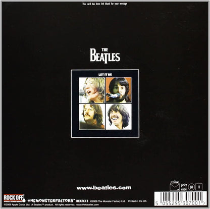 The Beatles Greeting / Birthday / Any Occasion Card: Let it Be Album 100% Genuine Licensed Product