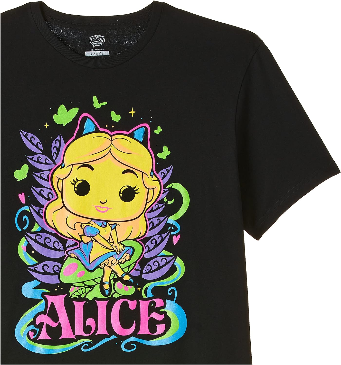 Funko DISNEY - Alice - T-Shirt POP Blacklight (S)