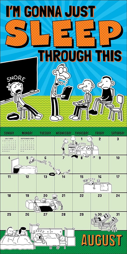 Wimpy Kid 2024 Wall Calendar