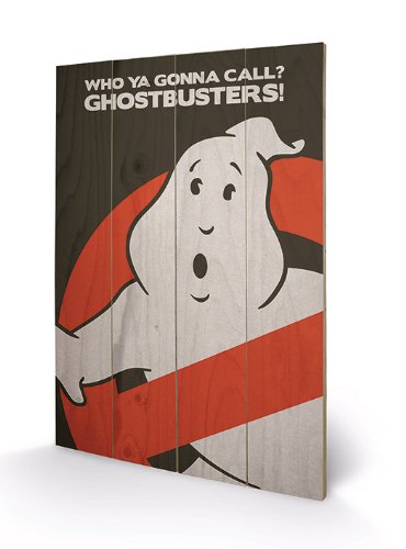 GHOSTBUSTERS - Impression sur Bois 40X59 - Logo