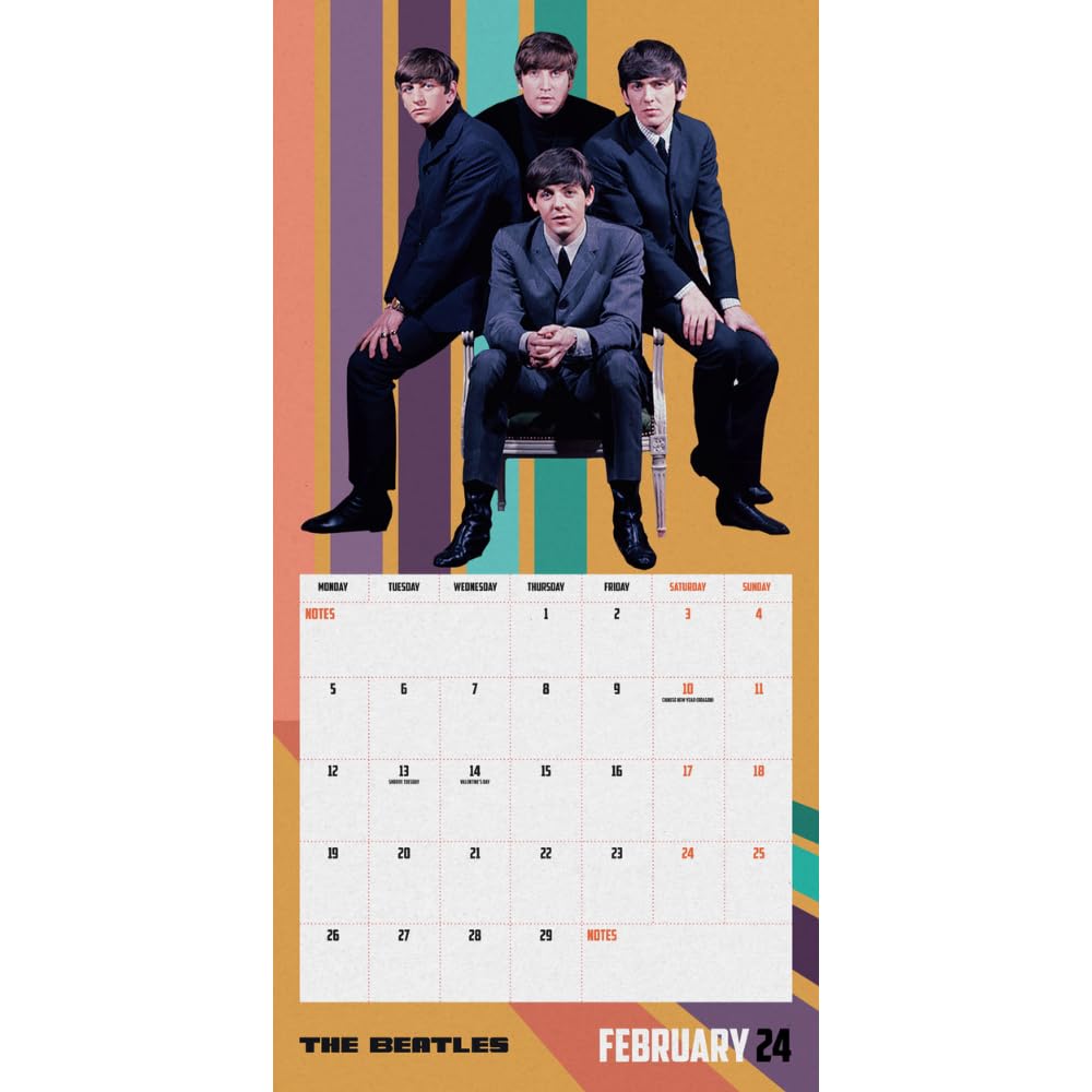 The Beatles 2024 Calendar, Official