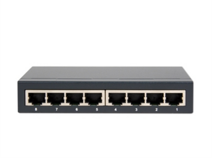 Hamlet HN08S network switch Unmanaged Black