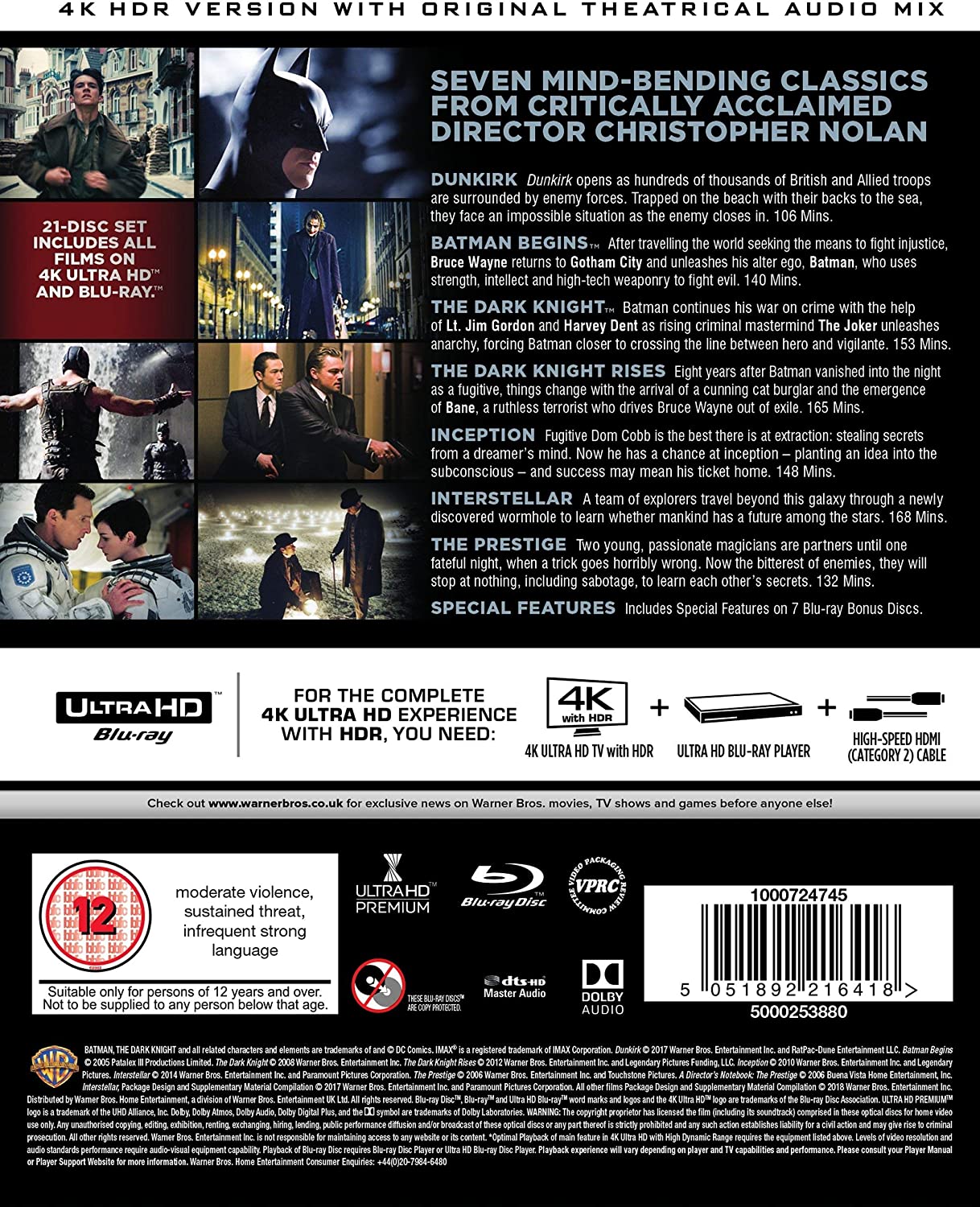 Christopher Nolan Collection