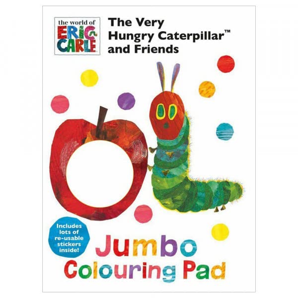 The Very Hungry Caterpillar Jumbo Colouring Pad