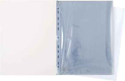 Oxford Quick'in Document Sleeves A4 with 60 Individual Removable Sleeves Transparent
