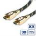 Nilox NX090201123 HDMI cable 1 m HDMI Type A (Standard) Black, Gold