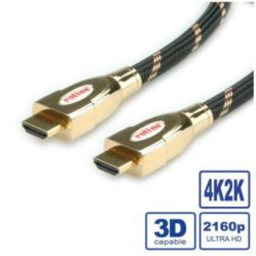 Nilox NX090201123 HDMI cable 1 m HDMI Type A (Standard) Black, Gold