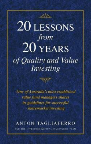 20 LESSONS from 20 YEARS of Quality and Value Investing
