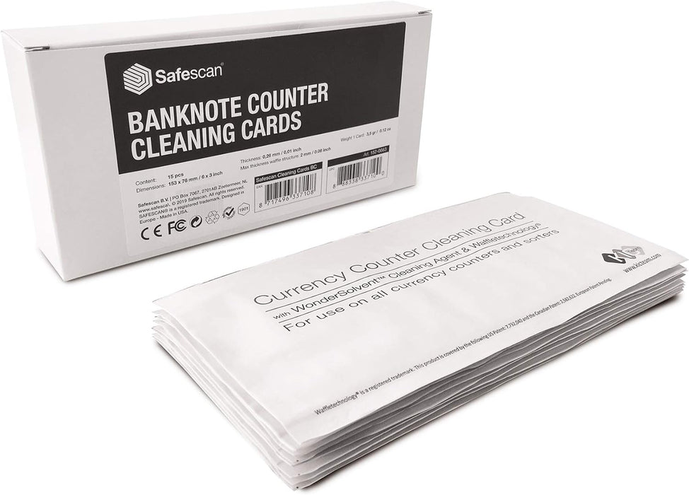 Safescan Cleaning Cards