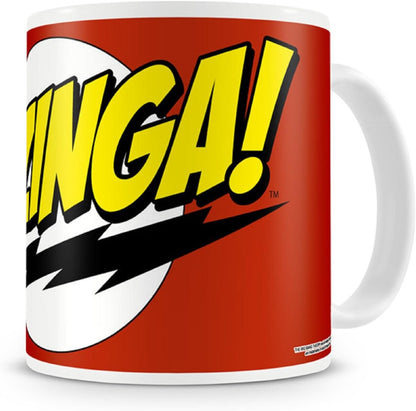 Bazinga Mug Big Bang Theory Mug Sheldon Cooper ceramic