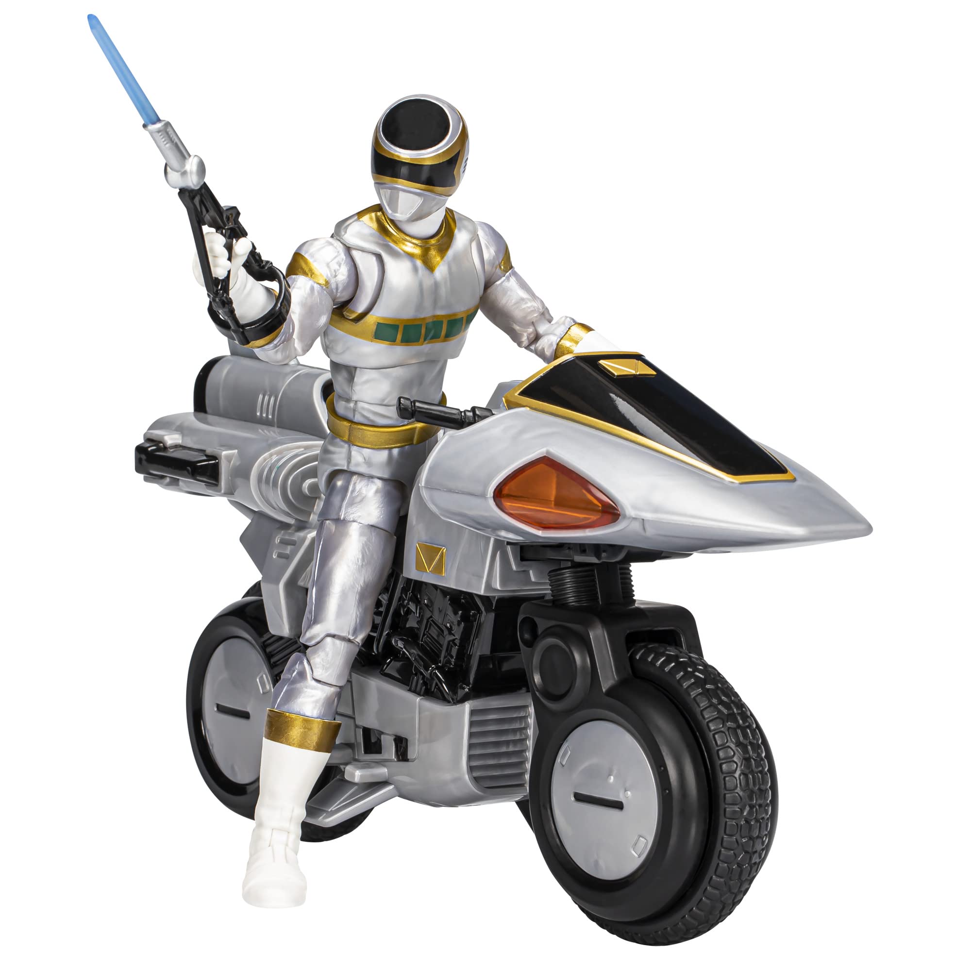 Power Rangers Lightning Collection In Space Silver Ranger 15 CM Action Figure, Multicolor, F8206
