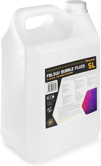 BeamZ Seifenblasenflussigkeit UV - 5L