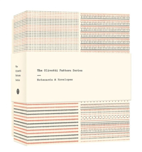 The Olivetti Pattern Series Notecards