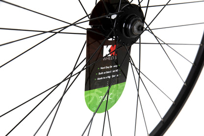 KX Hybrid 700C Doublewall Q/R Wheel Disc Brake in Black (Front)