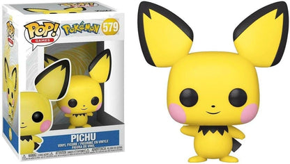 Funko Pop! Games: Pokemon - Pichu, Multicolor,3.75 inches